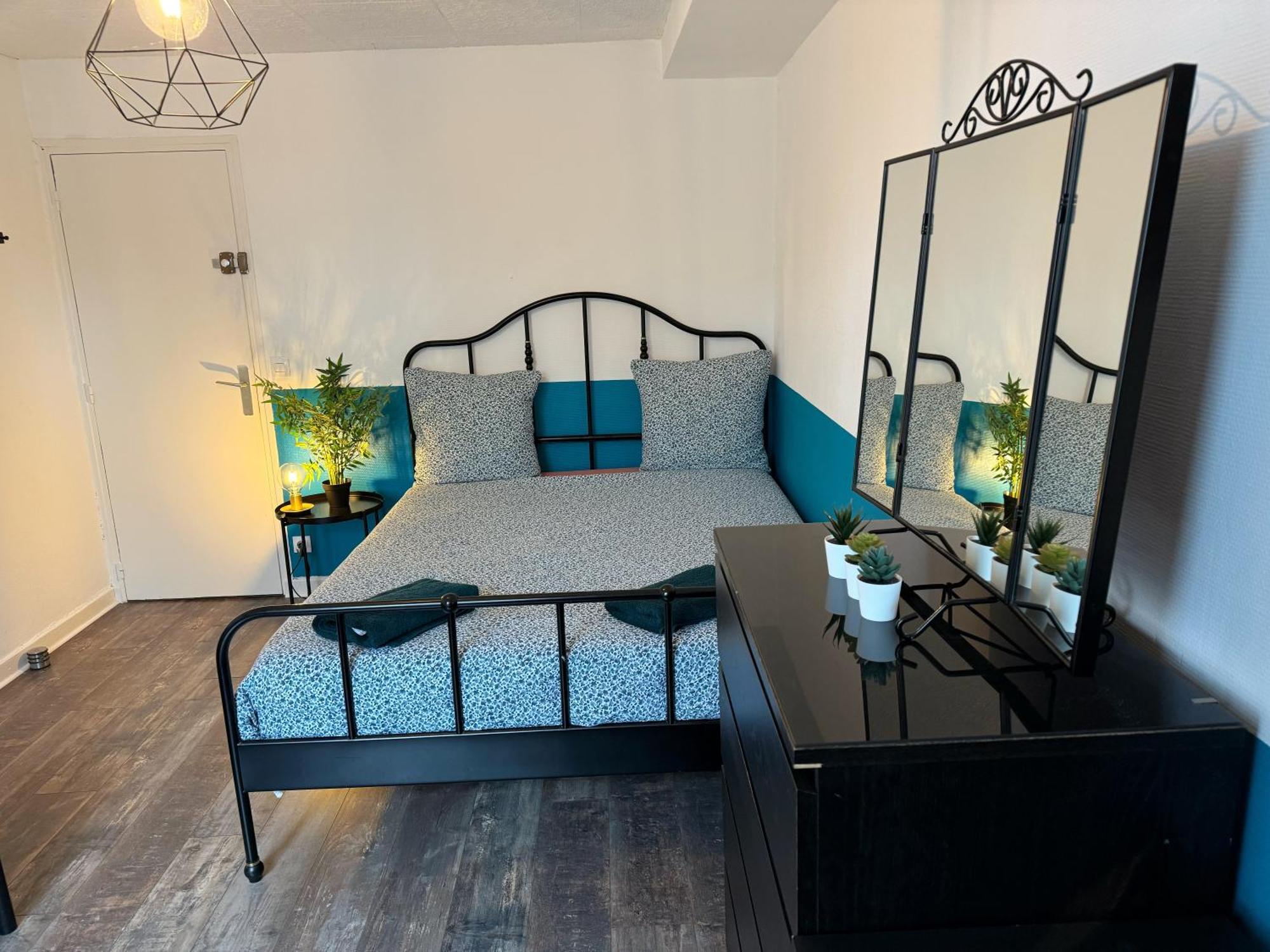 09 Chic & Cosy Grand Appart 4 Pieces 75M2 Hypercentre Wifi Smart Tv Netflix Saint-Etienne  Exterior foto